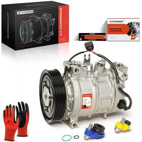 Apacc641 A-premium ‎ Air Conditioner Ac Compressor With Clutch Compatible Q7 3.0l 2
