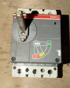 S3h-d Abb Sace S3 Case Switch Used Tested