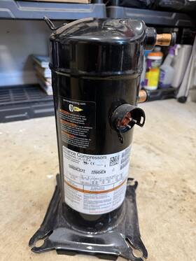 Alliance 2216454cn 2 Ton Ac/hp Scroll Compressor Sba024c3cpz 200-230/50-60/3