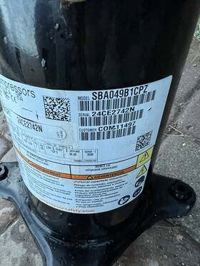 Sba049b1cpz Alliance Compressor Com 11497 220v 60 Hz 1 Ph R410a Year 2024