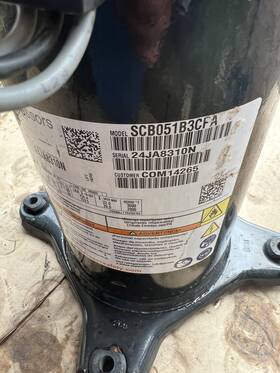 Scb051b3cpa Alliance Compressor Com 14265 220v 60 Hz 3 Ph R410a Year 2024