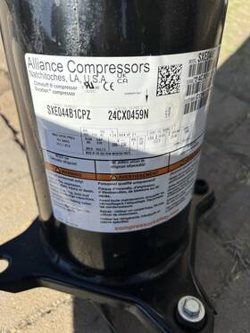 Sxe044b1cpz Alliance Compressor Com 13120 220v 60 Hz 1 Ph R410a Year 2024