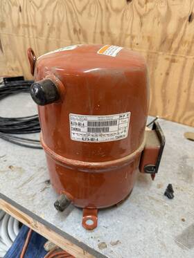 Al37a-gg1-a American Standard Trane R-22 Motor Compressor 1 Phase 200-230v