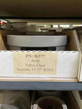 B-0577 Ariel Valve Chair 15-3/4 Pn#