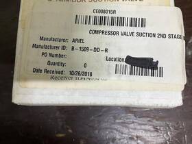 B-1509-ddr Ariel 60rx Suction Valve Pn
