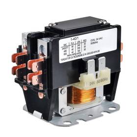Bojack 445005613634 1 Poles Fla 40 Amp Coil 24 Vac Air Conditioner Condenser Compressor Conta
