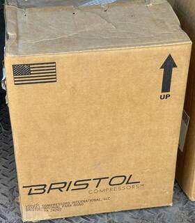 H84b183abca Bristol New Reciprocating Compressor 17700 Btu 208-230v