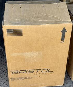 H84j303abca Bristol New Reciprocating Compressor 30000 Btu 208-230v