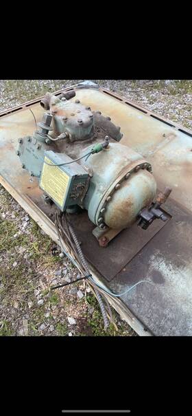 175010 Carlyle 06ef Refrigeration Compressor 208/230v 3ph