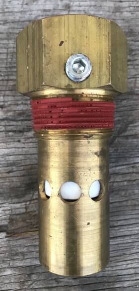 P03590a Champion New Air Compressor In Tank Check Valve 1 1/4 Inch Fpt By Mpt