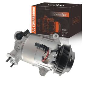 Co22285c Cooligo A/c Compressor Compatible With Chevrolet Malibu Equinox 2013 2014 20