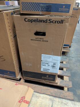Zp103kcetf5950 Copeland 55-102471-01s - Compressor Scroll 200/230-3-60 A/c H/p R-410a Poe