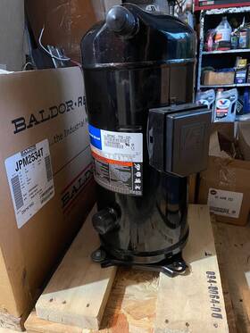 Zb76kc-tfd-225 Copeland 76kc-tfd-225 Chiller Compressor 460v 3ph Brand New