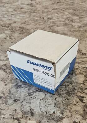 998-0520-00 Copeland Motor Protector. New In Original Box 115/230 Volt