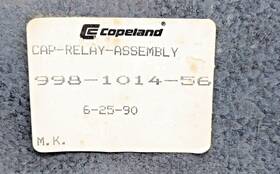998-1014-56 Copeland Motor Starter Capacitor Relay Kit New Shabby Box B9s3
