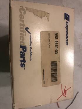 998-1661-55 Copeland Moduload Plate Kit