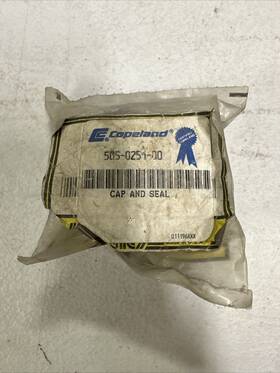505-0251-00 Copeland Compressor Valve Cap With Seal Henry# 8-060-022