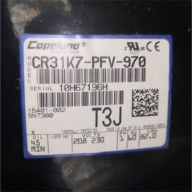 Cr31k7-pfv-970 Copeland Compressor