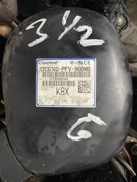 Cr37xq-pfv-980wb Copeland Compressor
