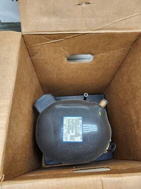 Cr42k6-pfv-970 Copeland 3-1/2hp 208-230v 1 Ph 41 900btu Hermetic Compressor New