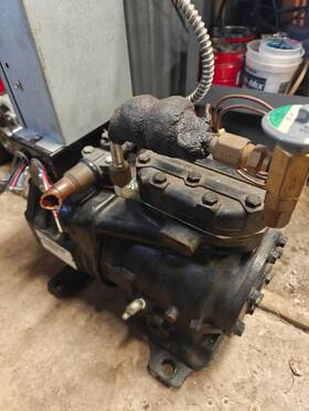 Erc2-0200-cab-800 Copeland Copelamatic 2hp Semi Hermetic Compressor 230v 1ph