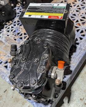 Katb-015e-cav-230 Copeland Semi-hermetic Discus Compressor 1-1/2 Hp 208-230v