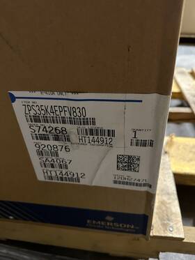 Zps35k4e-pfv-830 Copeland Scroll Compressor