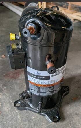 Zf09k4e-tf5-551 Copeland Zf09k4e-tf5-231 New Emerson Compressor 3 Phase 208-230
