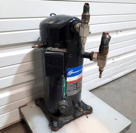Zf18k4e-tf5-261 Copeland Scroll Refrigerant Compressor 6hp 28.8/21bar 3ph 230vac