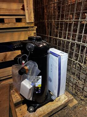 Zfd18kve-tfd-961 Copeland Scroll Compressor R-404a R-507 18 000 Btuh 400v 3ph
