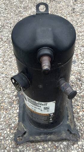 Zp21k5e-pfv-13r Copeland Compressor Used Tested