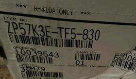 Zp57k3e-tf5-830 Copeland New / P021-5852p 5 Ton Ac/hp Scroll Compressor R-410a