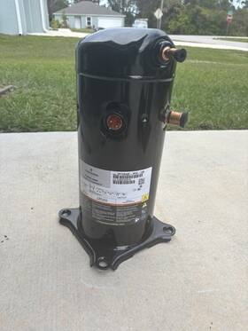 Zp72kwe-pfv-130 Copeland Zp72kwe Compressor Single Phase R410 208-240 6 Ton