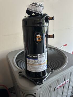 Copeland Zp76kce-tfd-830 Scroll Compressor R-410a 460v 3-phase Black