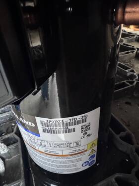 Zp91kce-tfd-250 Copeland New Scroll Compressor 7.5 Ton 460v 3ph R410a
