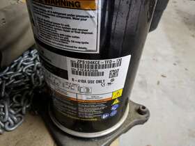 Zps104kce-tfd-130 Copeland 10 Ton Scroll Compressor 460v