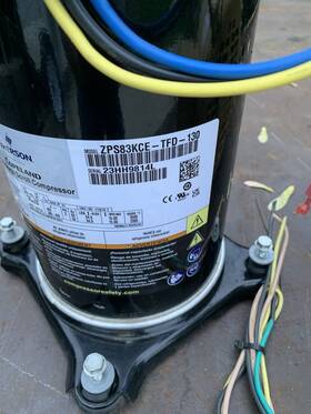 Zps83kce-tfd-130 Copeland Zps83kce-tfd Scroll 83 000 Btuh Compressor 460v 3ph 410 A 2 Stage