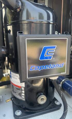 Zr16m3-twd-568 Copeland Zr16m3-twd Scroll Ac Compressor 13 Hp 460v 3 Ph 160000 Btu/hr