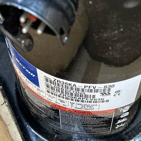 Zr38ka-pfv-830 Copeland 38000 Btu R22-r407c 208/230-1 Phase Scroll Compressor