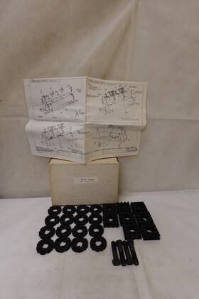 074851301 Daikin Mcquay - Pfs Rubber Vibration Pad Kit New Old Stock
