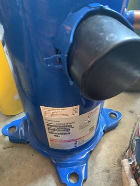 G0315.054u14 Danfoss Hrh054u1lp6 4.5 Tons 54 000 Btu/h R410a Scroll Compressor For Air Condit