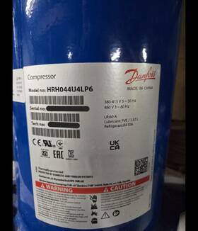 Hrh044u4lp6 Danfoss 410a 380-415 V 3 50 Hz / 460v 60 Ac Compresor