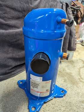 Hrp054t1lp6 Danfoss 1/2 Price Sale Damage To Discharge Tube Compressor Scroll