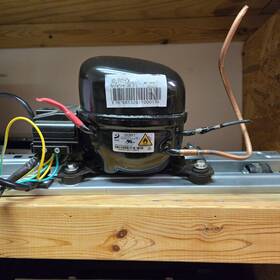 D53by1 Donper D53cy1 Refrigeration Compressor R600a Lbp 120v 60hz