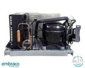Slm19u Elite Products 1 Hp Top Mounted Embraco Compressor Evaporator Condensing Unit R290 115v 4000btu