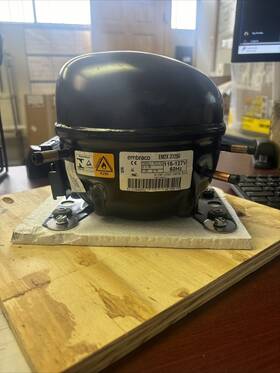 115-127v Embraco 3125u Em2x Thermally Protected Compressor 60 Hz