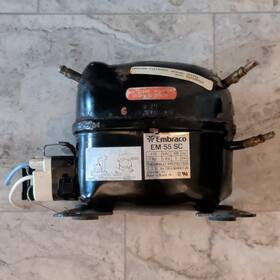 84.720.630 Embraco 84.720.630/0001-20 Em 55 Sc Compressor 115v 1 Phase Black Industrial Model
