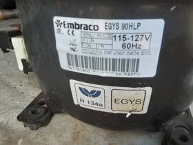 Egys-90hlp Embraco Egys 90hlp Refrigeration Compressor 115 Vac 60hz