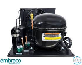 Nt2180gk Embraco 1 Hp Hvac Compressor Freezer Evaporator Condensing Unit R404a 115v