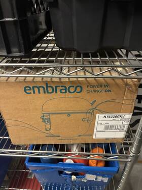 Nt6220gkv Embraco Compressor 115v 60hz